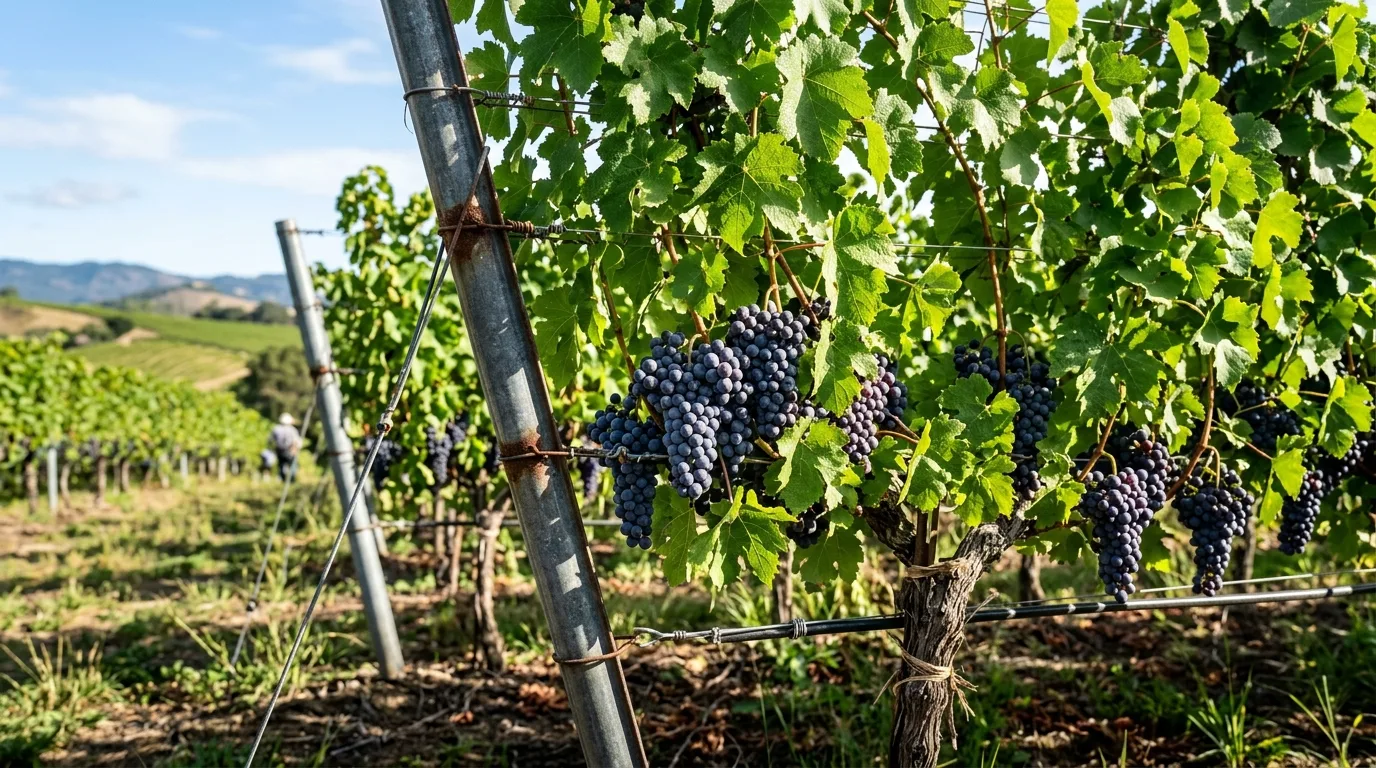 Vertical Metal Trellis